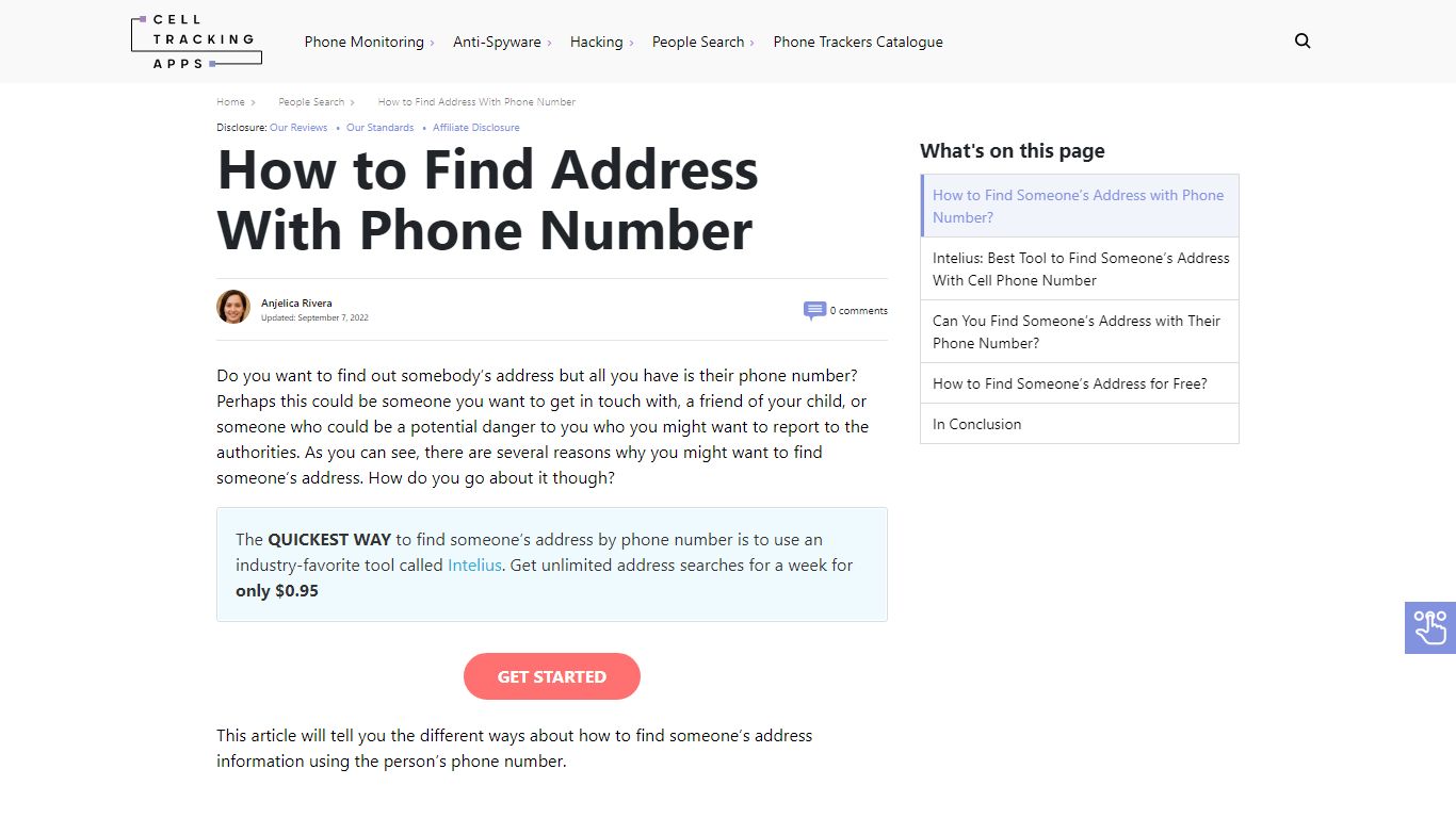How to Find Address With Phone Number - CellTrackingApps